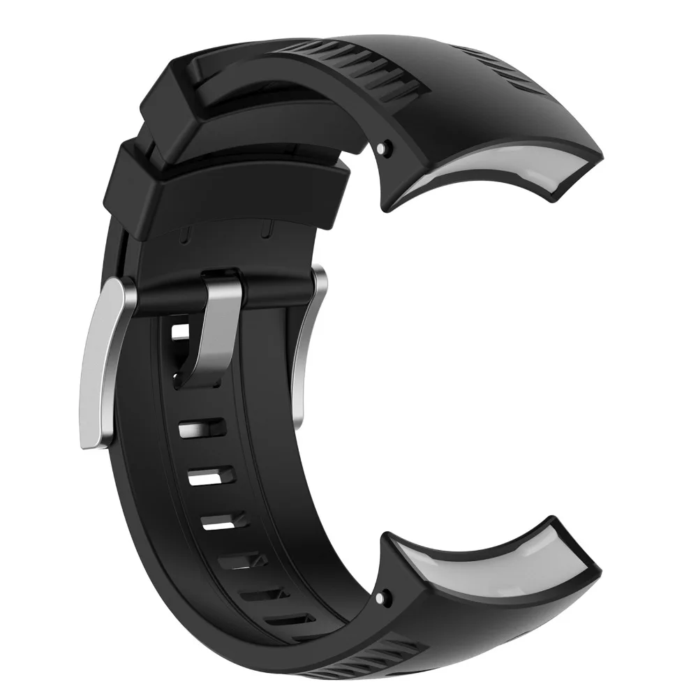XBERSTAR силиконовый спортивный ремешок для часов браслет ремешок для SUUNTO 9 мультиспорт gps часы браслет заменить аксессуары