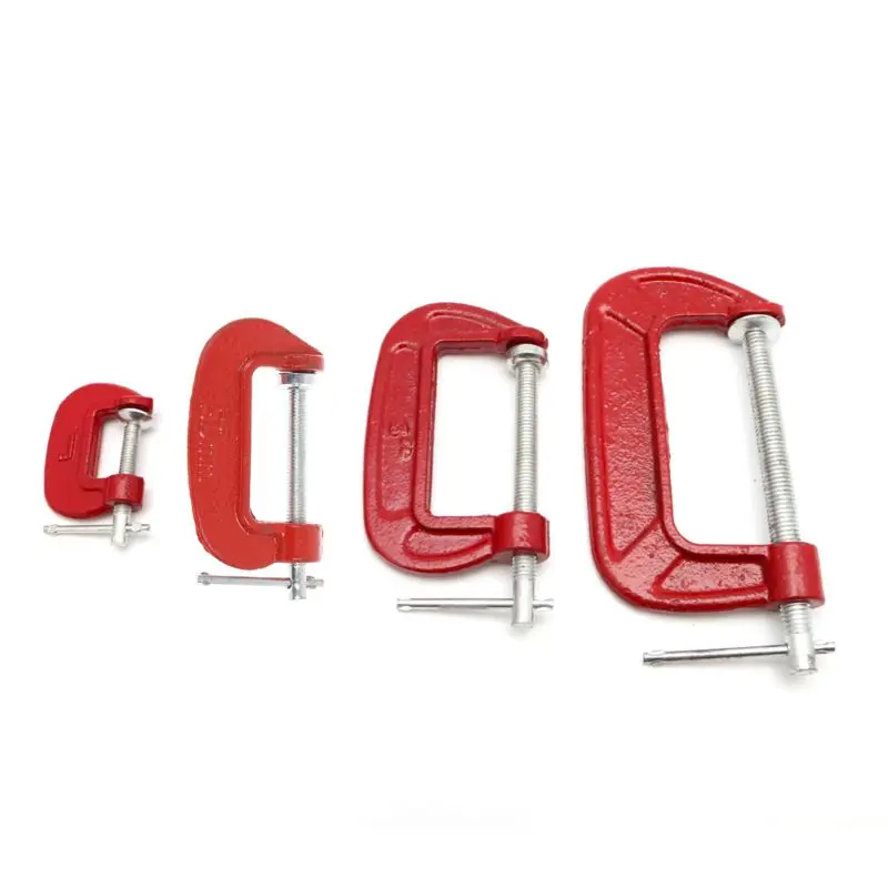 C зажим G Clamp Heavy Duty Metal Woodworks Handyman Carpenter Vise Grip Tool New|Крепления| |