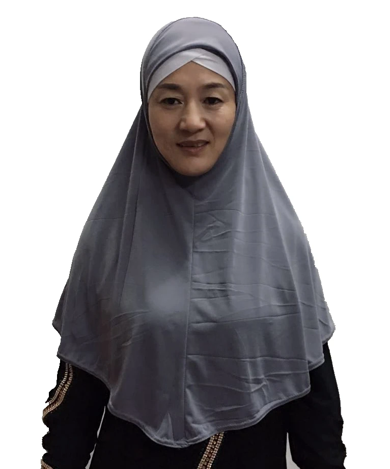 New Back About 70cm Convenient Headgear Muslim One Piece LONG HIJAB 