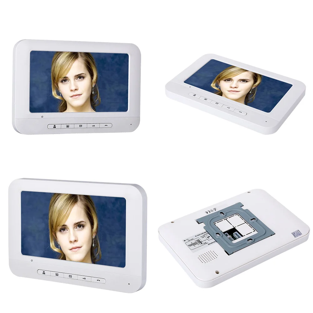 SmartYIBA 7 ''проводной видеодомофон дверной звонок внутренний монитор 700TVL ночной вид дверной телефон дверной вход безопасности домофон комплекты