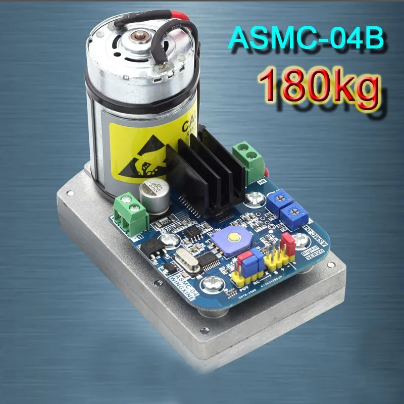 TZT высокий крутящий момент RC Servo DC 12V 24V 110kg/180kg/380kg cm стальной ASMC 04A шестерни для