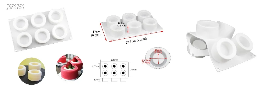 Silicone Cake Mold ToolsJSK2750