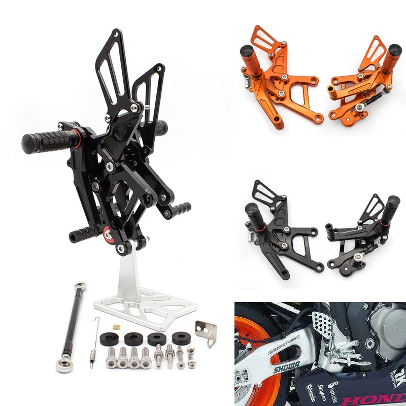 Комплект алюминиевых подножек для мотоцикла Honda CBR CBR125 CBR150 150 125 2011 2015|Подставки