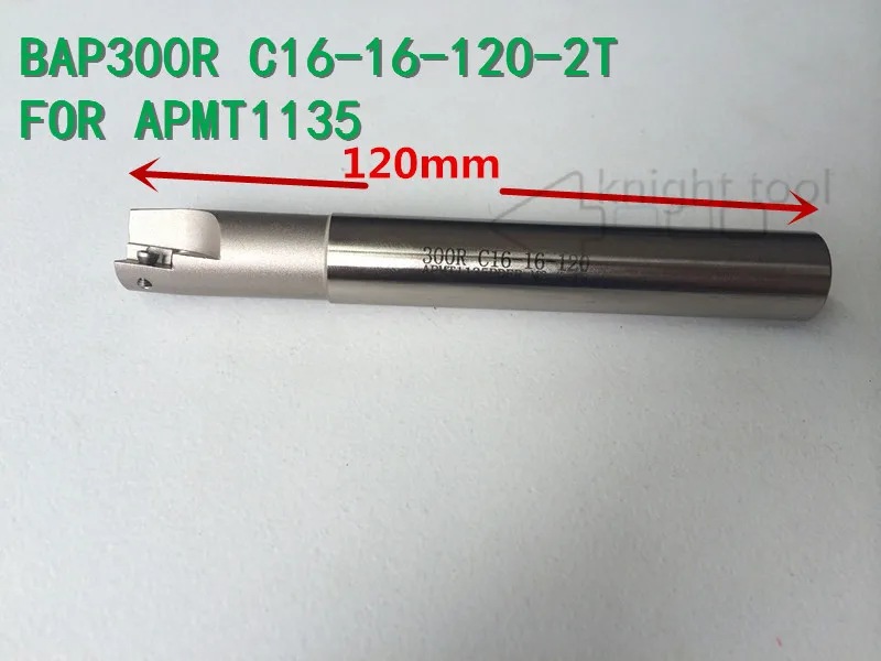 

Rectangular transverse vertical milling cutter bar BAP300R C16-16-120-2T for APMT1135
