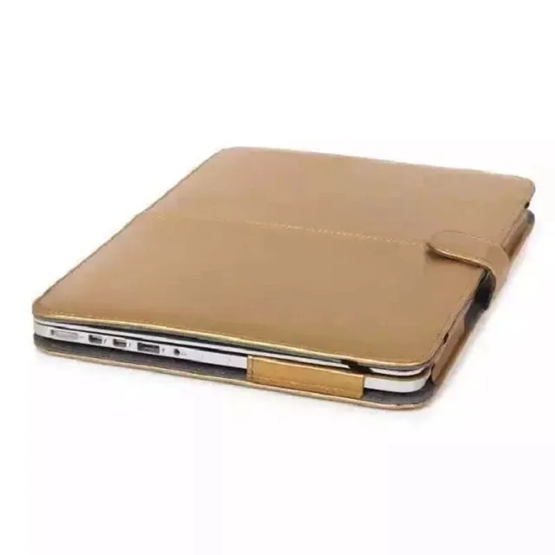 Новый чехол из искусственной кожи для Apple Macbook Air Pro retina 11 6 13 3 15 4 дюймов чехлы