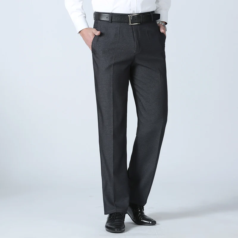 Мужские брюки летние деловые мужские брюки для официального костюма Свадебные брюки для жениха мужская одежда костюм брюки чистый цвет