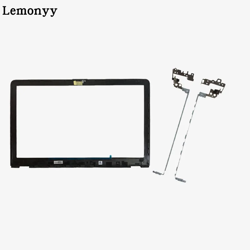 Lcd задняя крышка/lcd передняя рамка/петли крышки для hp 15-BS 15T-BS 15-BW 15-BS070WM 15Q-BU 924899-001 AP204000260YSY4 7J17B0 - Цвет: B and Hinges