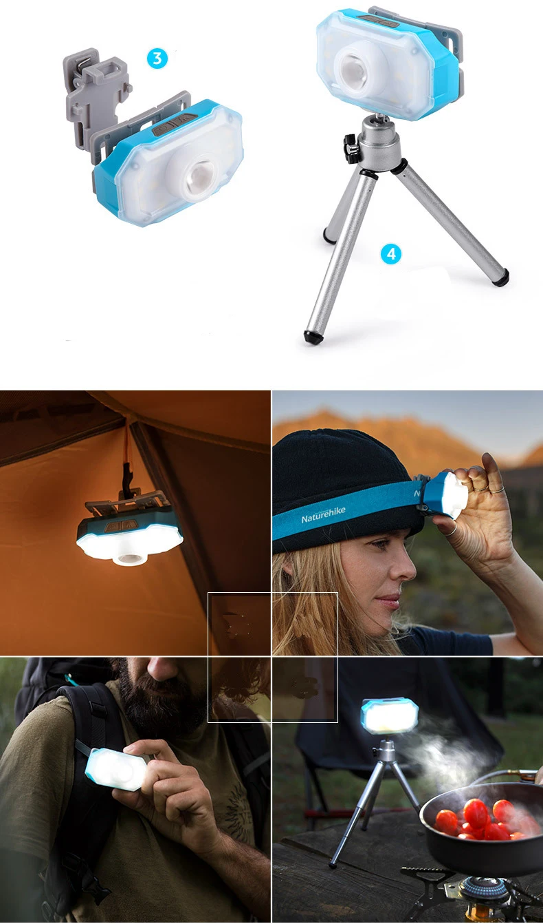 Naturehike ao ar Farol de Pesca Livre Horas Modos Tenda Lâmpada Tocha Lanterna Acampamento Acessório Led 7-90 4 Mod. 1261592 13 tocha lanterna acampamento acessório