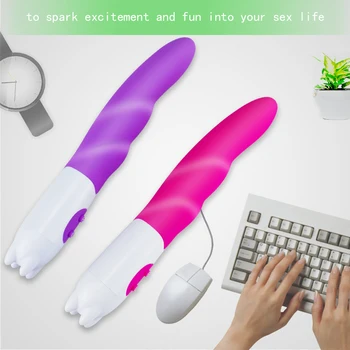 10 Speed Vibrators Sex Toys for Women Bullet Silicone G Spot Massager Clitoris Stimulator Anal Plug Dildo Vibrating Masturbator 3