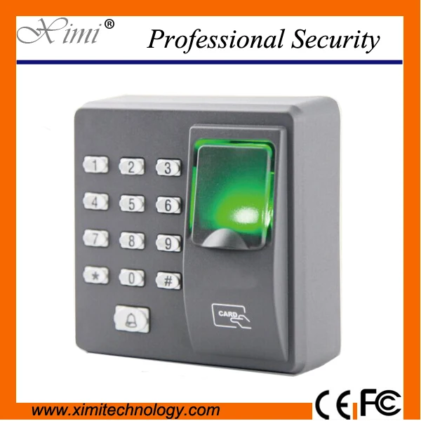 Fingerprint access control machine with keypad fingerprint scanner for RFID door access control system
