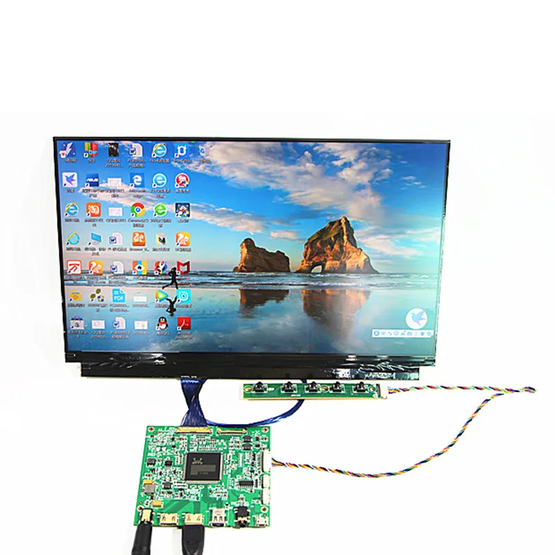 DP+ 2mini HDMI+ Аудио ЖК-плата драйвера+ 12,5 дюймовая ЖК-панель LQ125D1JW34 3840*2160 4K lcd DYI комплекты для Raspberry Pi 3B 2