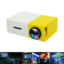 Portable Projector HD 1080P LCD PC Laptop Media Player YG-300 USB Home Theater For Video/Movie/Game XXM8