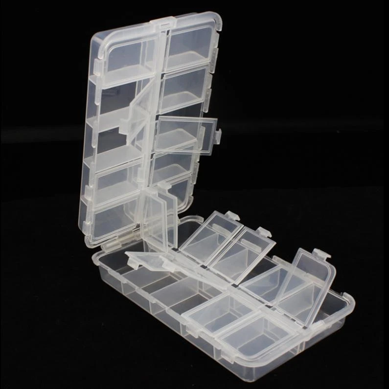 Fishing Tools 16 Compartments Fishing Storage Case Fishing Lures Hook Tackle Box
