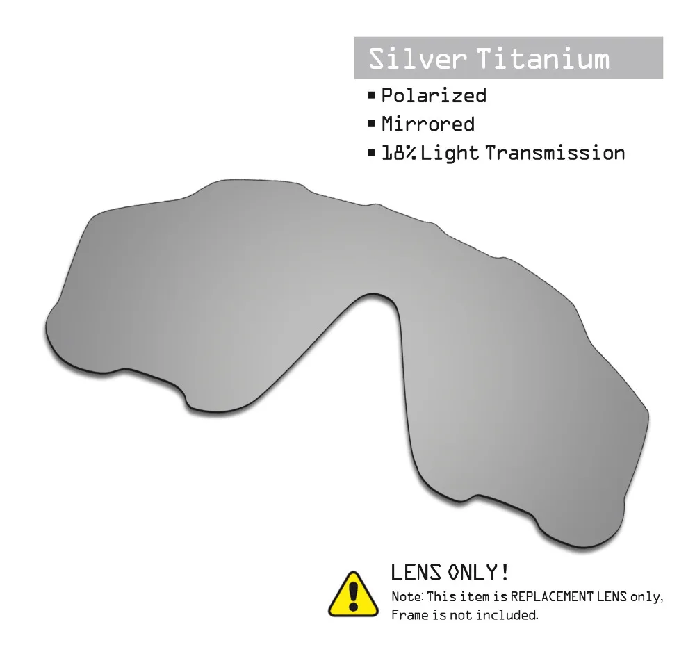 SmartVLT 2 шт. поляризационные солнцезащитные очки для женщин Замена оптические стёкла Oakley Jawbreaker Ice Синий и серебристый титан