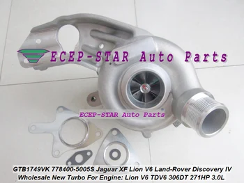 

GTB1749VK 778400-5005S 778400 LR029915 Turbo For Jaguar XF Lion V6 For Land Rover Discovery IV 2009- AJ-V6D TDV6 306DT 3.0L