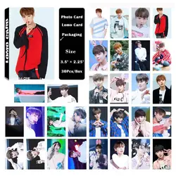 YANZIXG KPOP WANNA один альбом парк JI HOON самодельный бумага ломо карты фото HD Photocard игрушек, для подарка, для фанатов