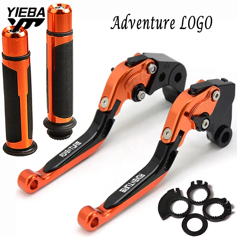 

Brake Clutch Lever Motorcycle motorbike Brake Clutch Lever handle Hand bar grips Ends FOR KTM 950 Adventure 2003-2006 2005 2004