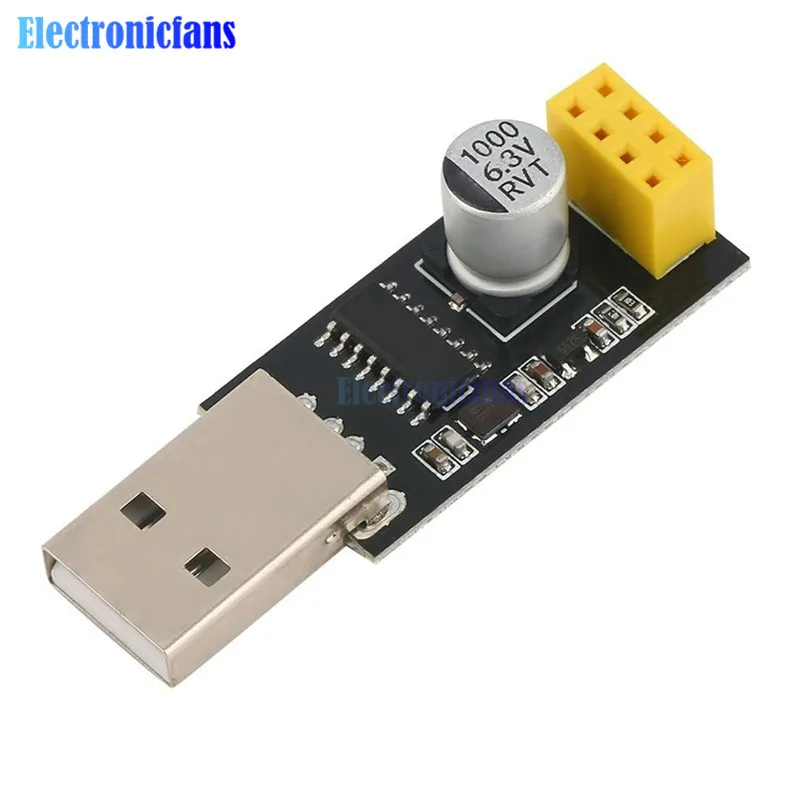 

diymore ESP8266 CH340G USB to ESP8266 Serial Wireless Wifi Developent Board Module ESP01 Programmer Adapter UART ESP-01 Adapter