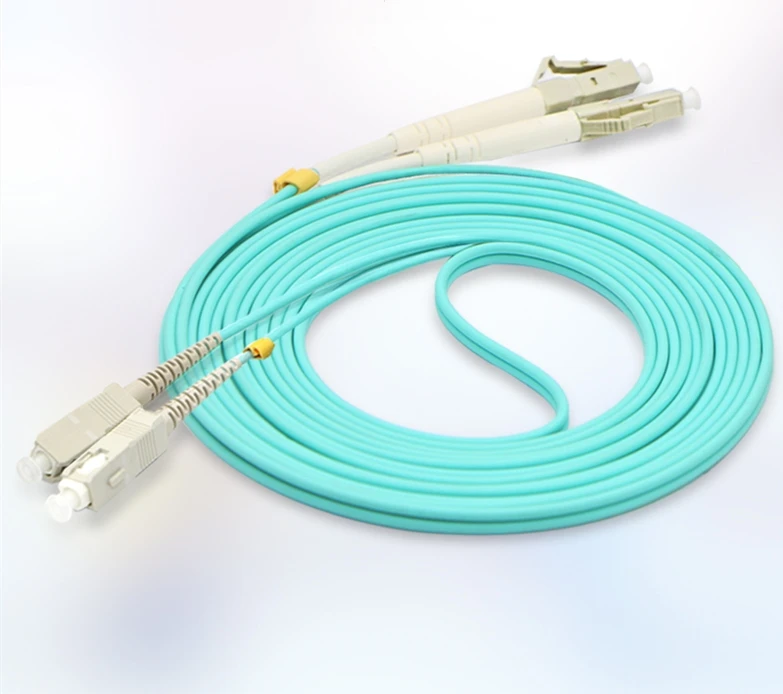 Оптоволоконный патч корд 3mtr OM3 10GB SC ST LC FC connector соединитель дуплексный волоконный