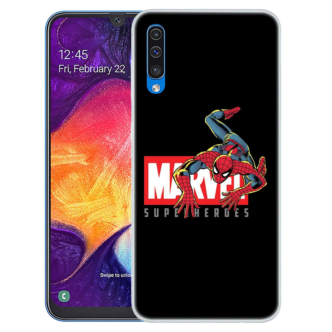 Твердый чехол для телефона Lavaza с человеком пауком Marvel том Холланд Samsung Galaxy A20E M40 M30