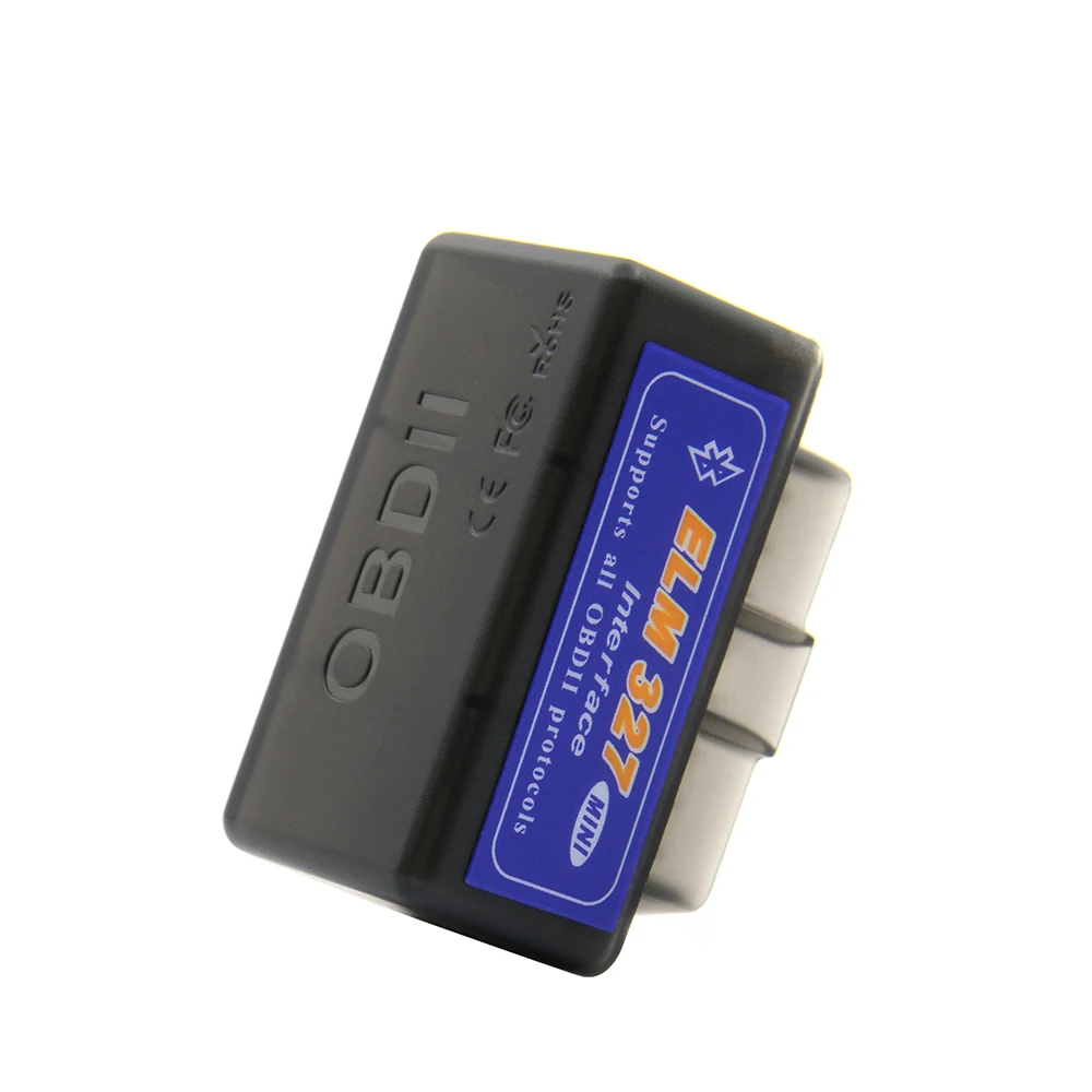 Мини ELM327 Bluetooth интерфейс V2.1 OBD2 автоматический диагностический инструмент работает на Android Torque/PC v 2,1 адаптер BT