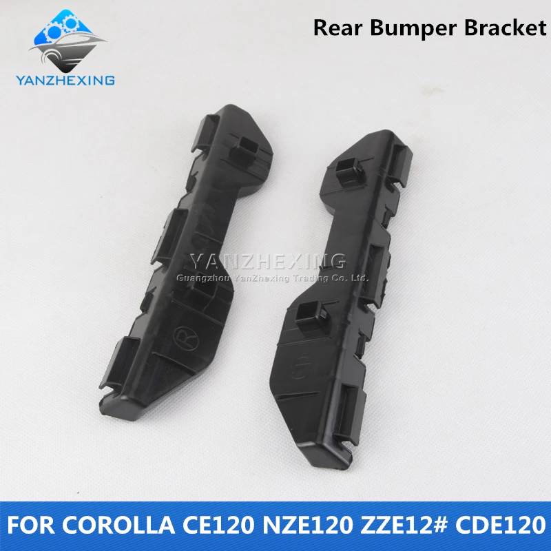 Кронштейн заднего бампера OEM: 52156-02030 52155-02040 для Toyota COROLLA CE120 NZE120 ZZE12 # CDE120 |