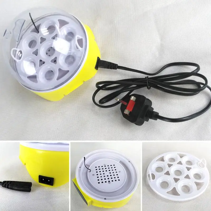 NEW 220V Mini 7 Egg Automatic Incubator Poultry Incubator Brooder Digital Temperature Hatchery Egg Incubator Chicken Duck Bird NEW 220V Mini 7 Egg Automatic Incubator Poultry Incubator Brooder Digital Temperature Hatchery Egg Incubator Chicken Duck Bird