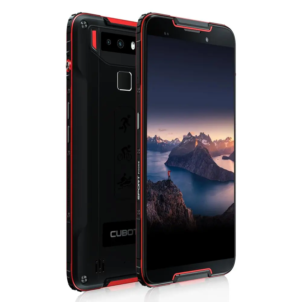 Cubot Quest Android 9,0 смартфон IP68 Водонепроницаемый 4 Гб 64 Гб Восьмиядерный 6P объектив 4000 мАч 5,5 дюймов HD+ NFC мобильный телефон