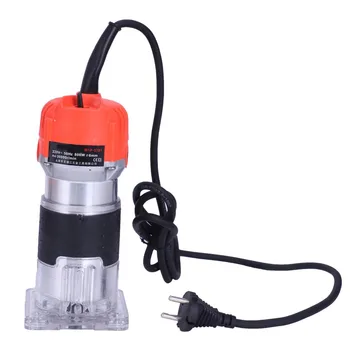 

New 620W 220V Wood Trim Router 6.35mm Collection Diameter Electric Manual Trimmer Woodworking Laminated Palm Router Tools