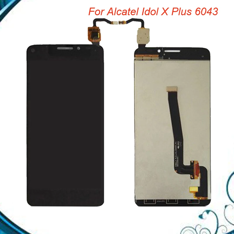 

For Alcatel One Touch Idol X+ X Plus 6043 OT6043 6043D OT 6043D LCD Display+Touch Screen Digitizer Assembly IN Stock