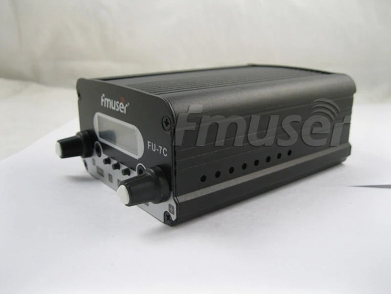 FMUSER FU-7C, 7 Вт, низкая мощность, fm-передатчик, набор,, fm-передатчик для вещания, для fm-радиостанции/приводного кинотеатра, CZE-7C