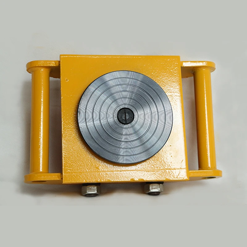 

6T 4 PU wheel truck heavy equipment mobile iron turtle platform wheel load / industrial weigh/ home large handling