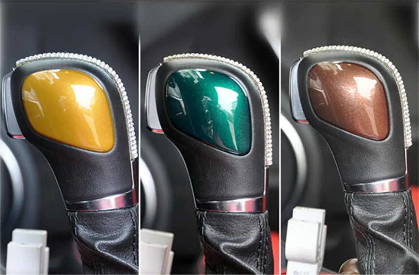 2 шт./лот автомобильные наклейки материал АБС-пластик Краски шестерни Головка рычага декоративная крышка для 2013- VW Volkswagen жук