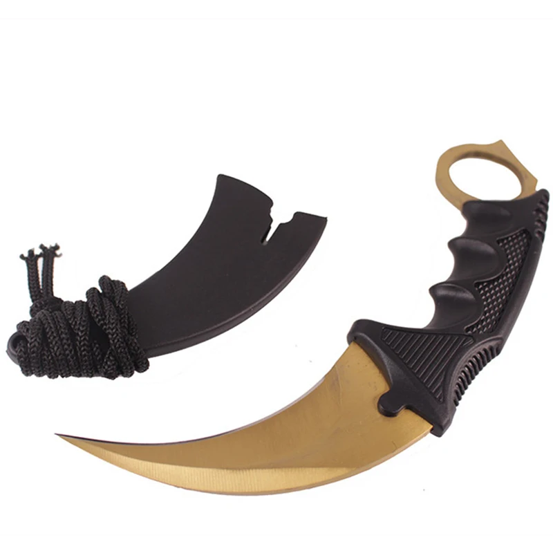 Нож Karambit CS GO, охотничий нож для выживания, инструменты для повседневного использования, тактические ножи, настоящий нож s Herramientas Navajas Supervivencia Faca Zakmes