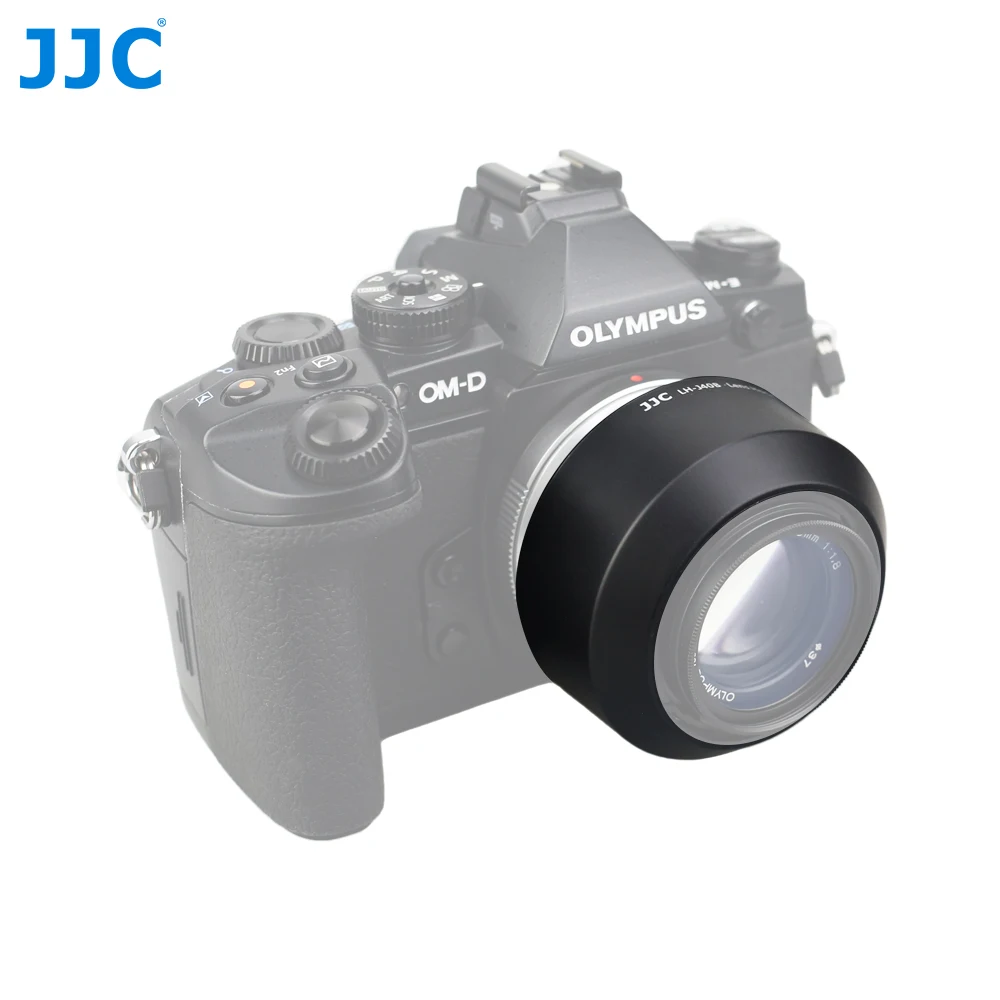 Камера JJC объектив Резьбовая бленда 37 мм для объектива Olympus M. ZUIKO DIGITAL 45 мм 1:1. 8