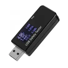 USB Tester Meter Current Detector Battery Capacity Tester for Phone/PC digital