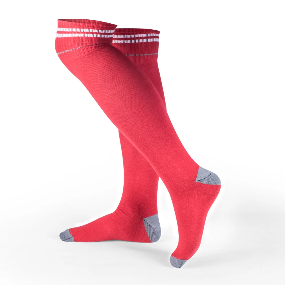 New Popular Men Casual striped long tube Socks Professional lacrosse