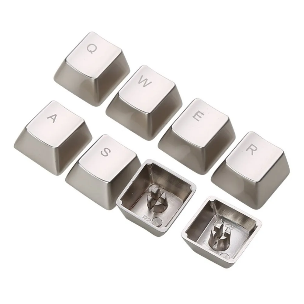 Колпачок для клавиатуры из цинкового сплава механической MX Axis Silver/Golden