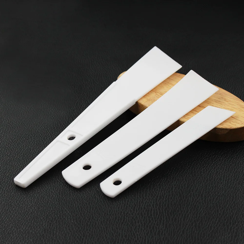 Plastic Cow Leather Scraper DIY Handmade Sewing Leather Crafts Tool Apply Glue Sheet Gumming Glue Gluing Carving Stitching