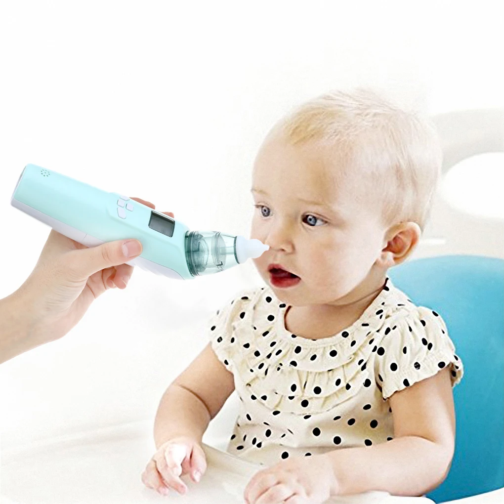 

Baby Infant Electric Nasal Aspirator Newborn Toddler Safe Hygienic Nose Snot Cleaner