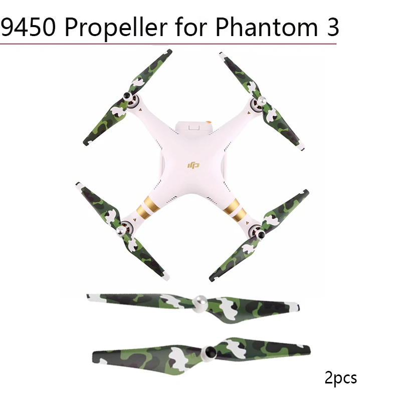 2 шт. Пропеллер CW CCW 9450 для DJI Phantom 3 запасные реквизиты самоблокирующиеся лезвия