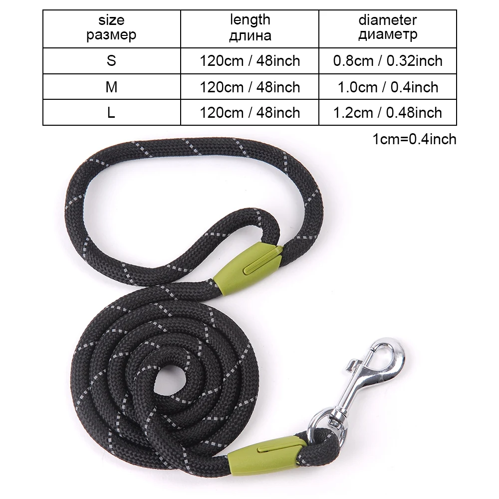 Pet Products Dog Leash Nylon Reflective Puppy Dog Leash Rope Cat Chihuahua Pet Leash And Collar Set Cat Dog Leashes Lead Harness (5)