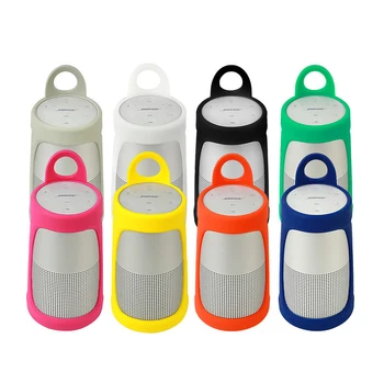 

Silicon Rubber Protect Case Skin for Bose SoundLink Revolve Speaker Accessories Muti-Colors