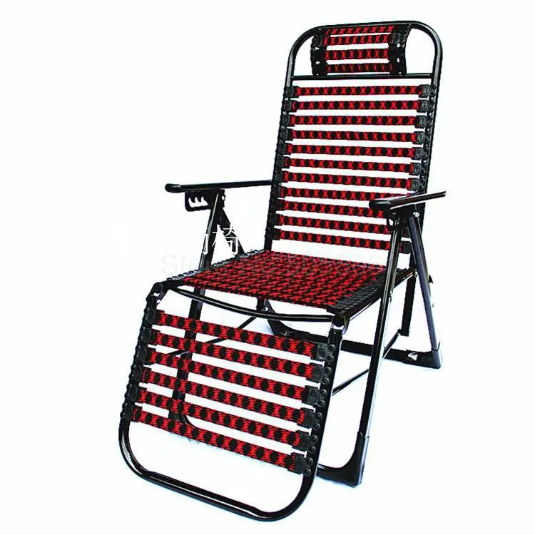 Подъемный стул три раза здоровые эластичные резинки ремень летний офисный ворс для отдыха на открытом воздухе ленивый пляжный стул - Цвет: fy3