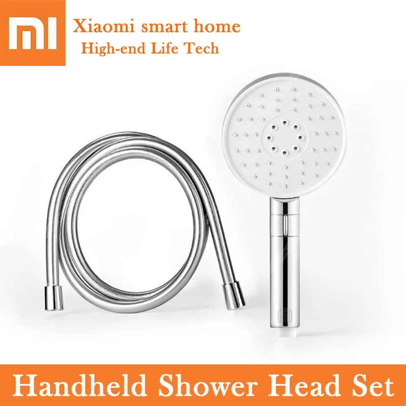 

Xiaomi Mijia Diiib 3 Modes Handheld Shower Head Set 360 Degree Rotate 120mm 53 Water Hole Stainless Steel Massage Shower Home