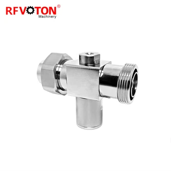 

Free shipping 698-2700mhz RF 1-4wave length Lightning arrester 7/16 DIN male to 7/16 din female bulkhead Surge protector