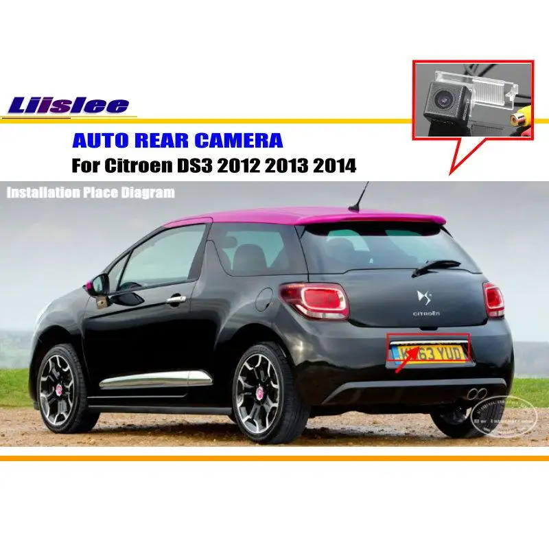 Liislee заднего вида Камера для Citroen DS3 2012 2013 /Обратный Камера/HD CCD RCA NTST PAL /поворотника Камера