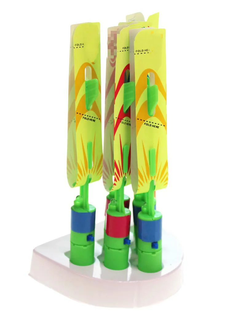 

Slingshot Led Copter Lighting Up Toy Led Arrow Helicopter Flying Rocket Helicopter Flying Toy Fun Gift