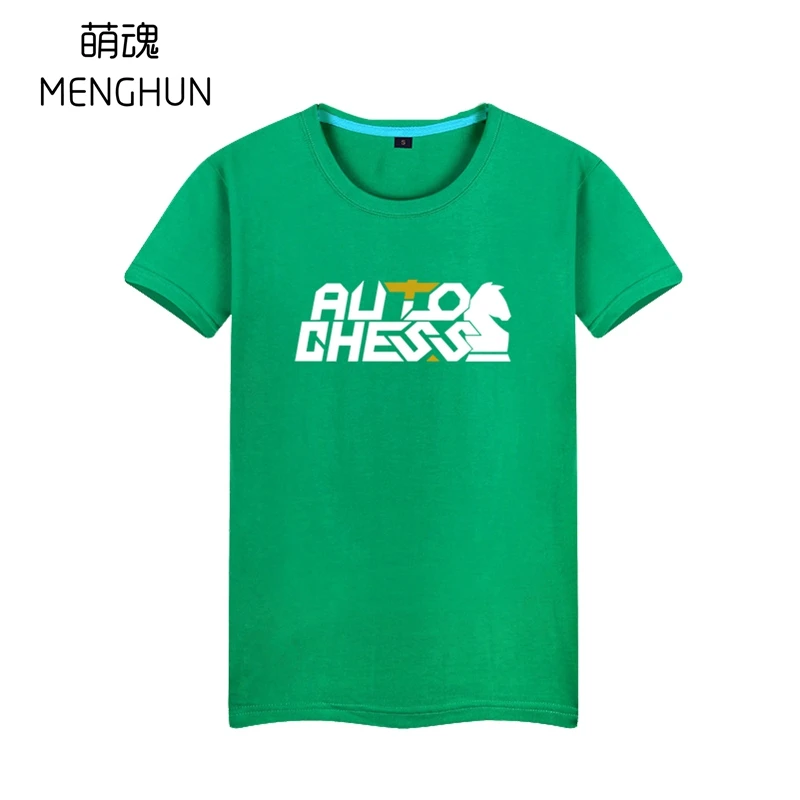  New game t shirts Dota AUTOCHESS game fans t shirts game fans gift summer t shirts Auto chess t shi