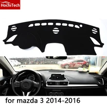 HochiTech for mazda mazda 3 2006-2016 dashboard mat Protective pad Shade Cushion Photophobism Pad car styling accessories